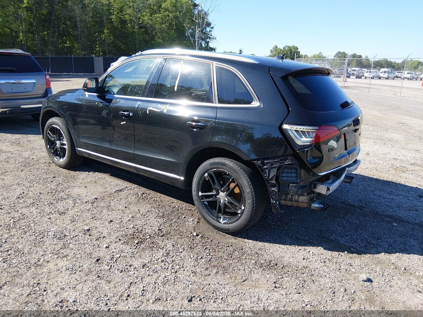 2015 Audi Q5 VIN WA1CFAFP6FA078978 IAAI salvage auction — REAR END, Salvage (South Carolina), sold $2,000 on 2026-07-15 (photo 3)