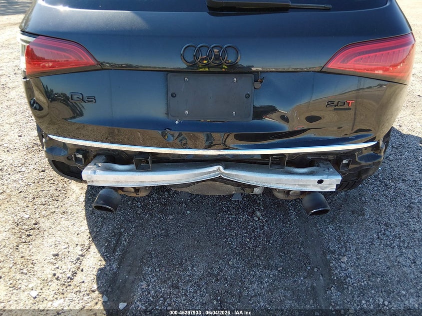 2015 Audi Q5 VIN WA1CFAFP6FA078978 IAAI salvage auction — REAR END, Salvage (South Carolina), sold $2,000 on 2026-07-15 (photo 6)