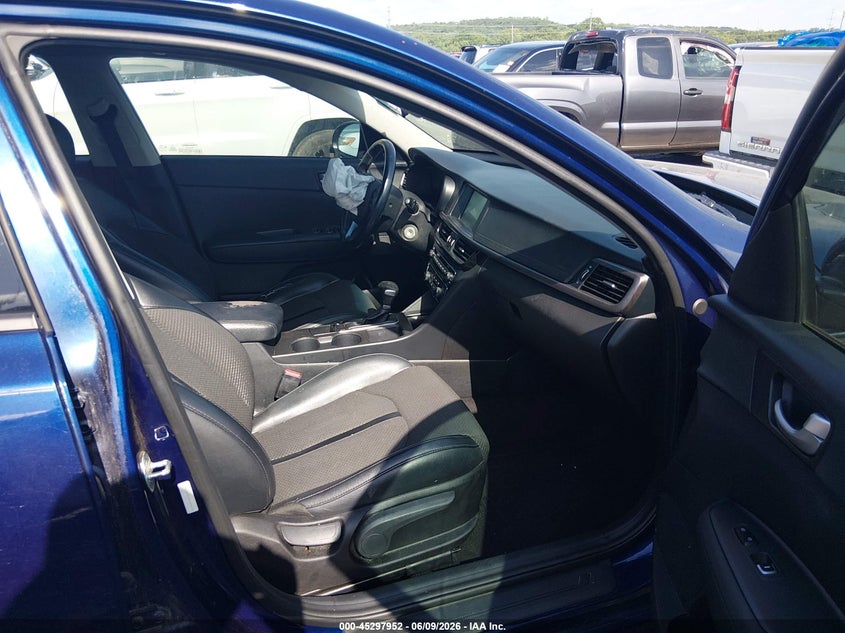 2018 Kia Optima VIN 5XXGT4L36JG240723 IAAI salvage auction — FRONT END, Salvage Title, sold $750 on 2026-07-14 (photo 5)