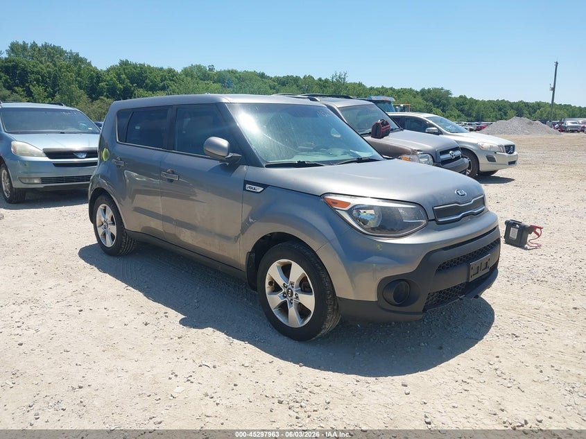 2018 Kia Soul VIN KNDJN2A26J7555058 IAAI salvage auction — NORMAL WEAR, Salvage Title, sold $600 on 2026-07-22 (photo 1)