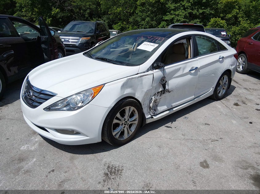2013 Hyundai Sonata VIN 5NPEC4AC9DH619119 IAAI salvage auction — LEFT SIDE, Salvage Title, sold $925 on 2026-07-29 (photo 2)