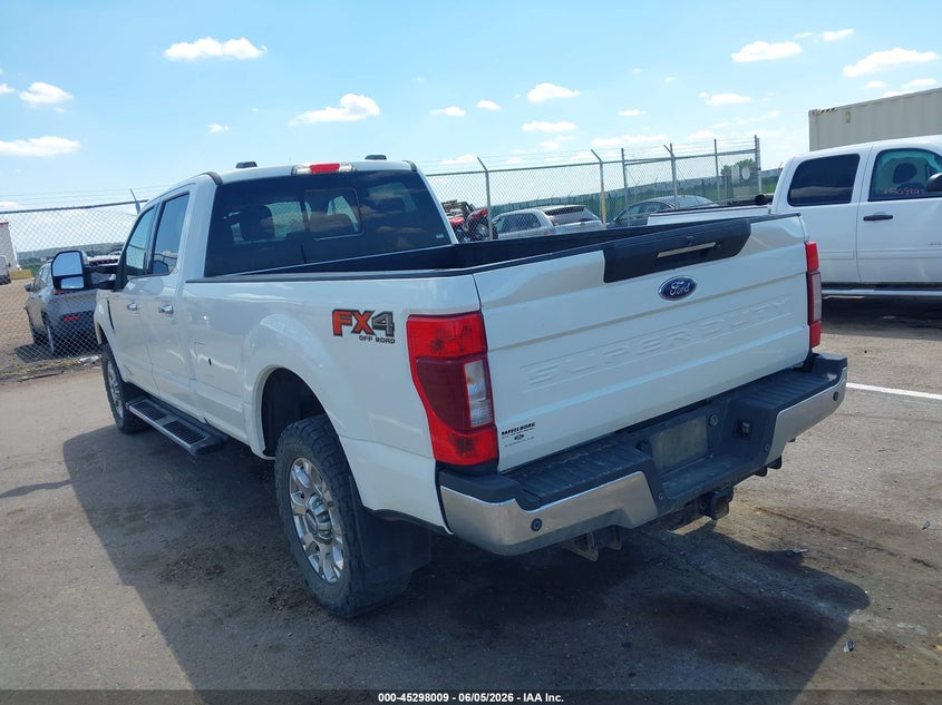 2020 Ford F250 VIN 1FT7W2BN9LED02928 IAAI salvage auction — FRONT END, Salvage Title, sold $20,025 on 2026-07-28 (photo 3)