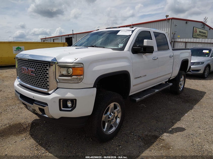 2016 Gmc SIERRA VIN 1GT12UE83GF128910 IAAI salvage auction — RIGHT FRONT, Salvage Title, sold $1,850 on 2026-07-27 (photo 2)