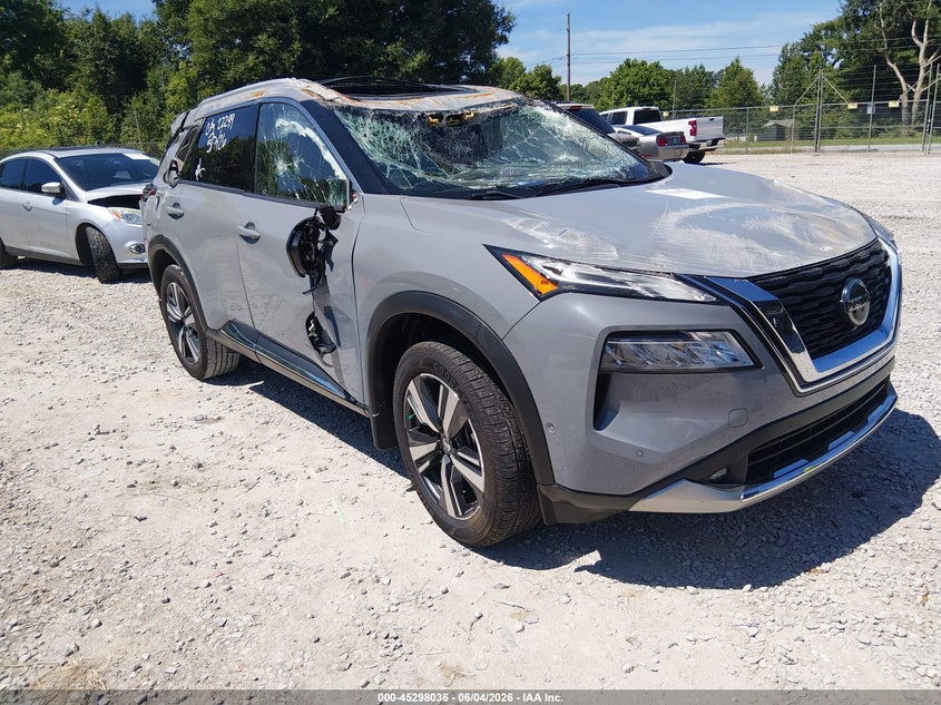 2021 Nissan Rogue VIN JN8AT3DC3MW101204 IAAI salvage auction — ROLLOVER, Salvage (Alabama), sold $25 on 2026-07-29 (photo 1)