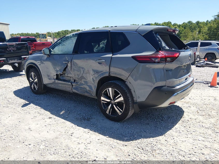 2021 Nissan Rogue VIN JN8AT3DC3MW101204 IAAI salvage auction — ROLLOVER, Salvage (Alabama), sold $25 on 2026-07-29 (photo 3)