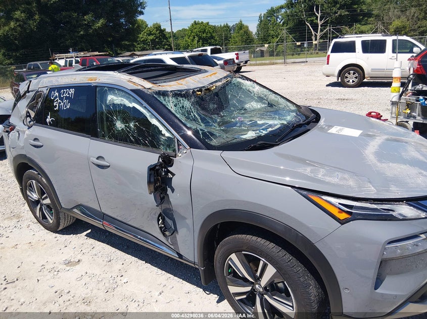 2021 Nissan Rogue VIN JN8AT3DC3MW101204 IAAI salvage auction — ROLLOVER, Salvage (Alabama), sold $25 on 2026-07-29 (photo 6)
