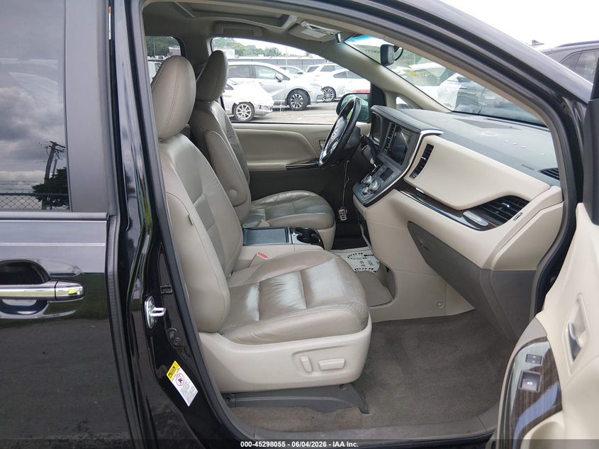 2015 Toyota Sienna VIN 5TDYK3DC8FS655080 IAAI salvage auction — LEFT SIDE, Salvage Title, sold $3,700 on 2026-07-07 (photo 5)