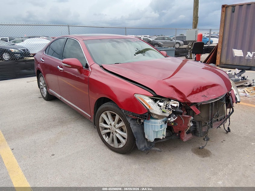 2010 Lexus ES VIN JTHBK1EGXA2403809 IAAI salvage auction — NORMAL WEAR, Salvage (Texas), sold $1,250 on 2026-07-23 (photo 1)