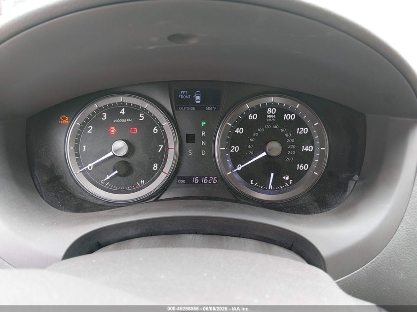 2010 Lexus ES VIN JTHBK1EGXA2403809 IAAI salvage auction — NORMAL WEAR, Salvage (Texas), sold $1,250 on 2026-07-23 (photo 7)