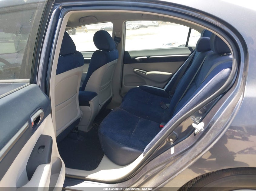2006 Honda Civic hybrid VIN JHMFA36246S027862 IAAI salvage auction — RIGHT SIDE, Salvage (California), sold $825 on 2026-07-15 (photo 8)