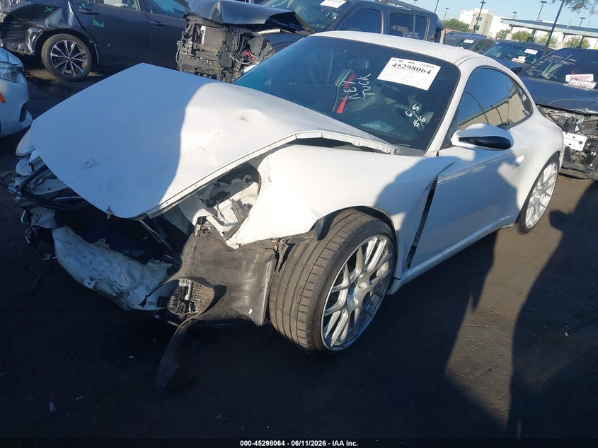 2007 Porsche 911 VIN WP0AA29997S710608 IAAI salvage auction — FRONT END, Salvage Certificate (California), sold $13,100 on 2026-07-31 (photo 2)