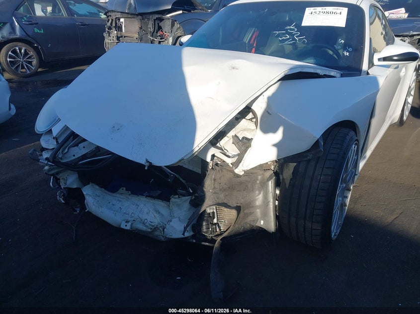 2007 Porsche 911 VIN WP0AA29997S710608 IAAI salvage auction — FRONT END, Salvage Certificate (California), sold $13,100 on 2026-07-31 (photo 6)