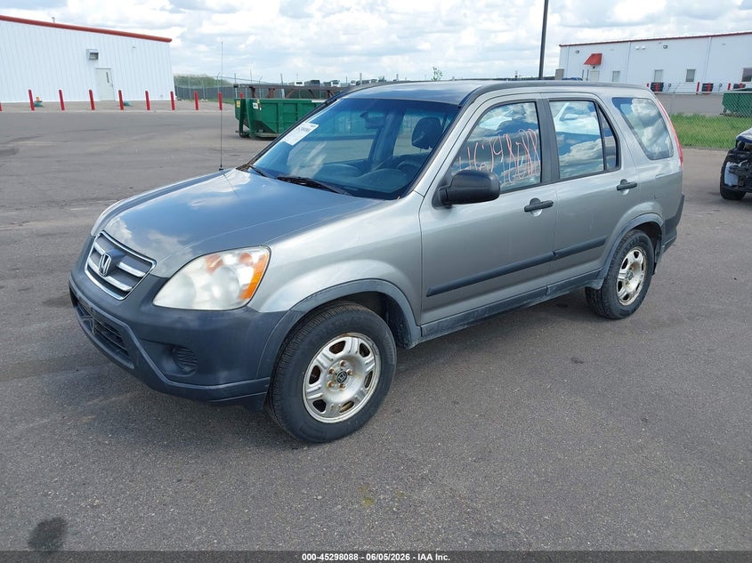 2005 Honda Cr-v VIN JHLRD78565C043643 IAAI salvage auction — RIGHT FRONT, Clear (Minnesota), sold $275 on 2026-07-20 (photo 2)