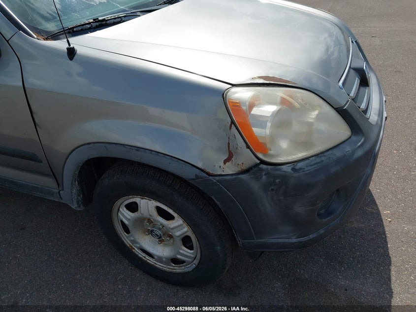 2005 Honda Cr-v VIN JHLRD78565C043643 IAAI salvage auction — RIGHT FRONT, Clear (Minnesota), sold $275 on 2026-07-20 (photo 6)