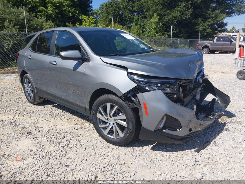 2024 Chevrolet Equinox VIN 3GNAXKEG9RS104209 IAAI salvage auction — FRONT END, Salvage Title, sold $2,700 on 2026-07-31 (photo 1)