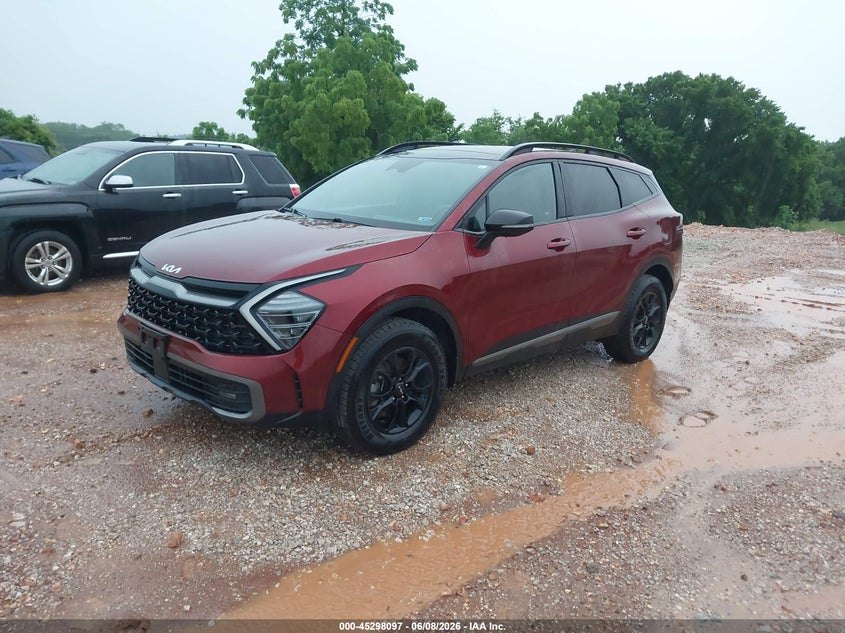 2024 Kia Sportage VIN 5XYK7CDFXRG194158 IAAI salvage auction — HAIL, Salvage Title, sold $12,600 on 2026-07-06 (photo 2)