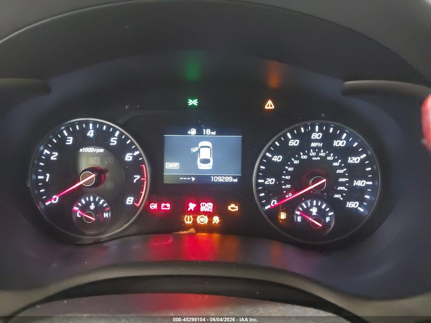 2021 Kia Stinger VIN KNAE15LA5M6094106 IAAI salvage auction — FRONT END, Salvage Title, sold $1,350 on 2026-07-15 (photo 7)
