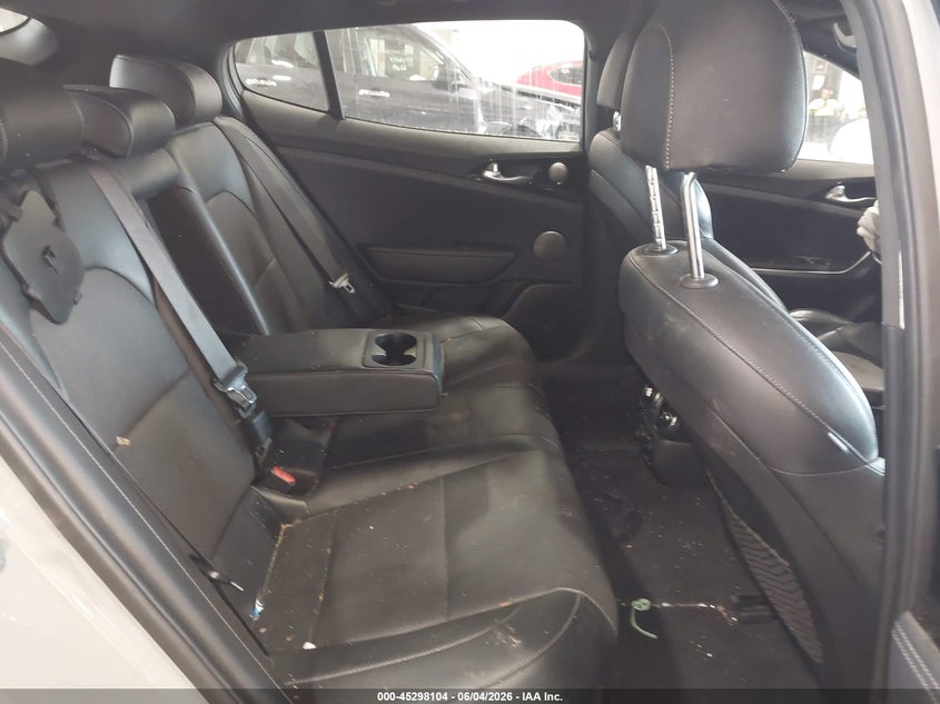 2021 Kia Stinger VIN KNAE15LA5M6094106 IAAI salvage auction — FRONT END, Salvage Title, sold $1,350 on 2026-07-15 (photo 8)