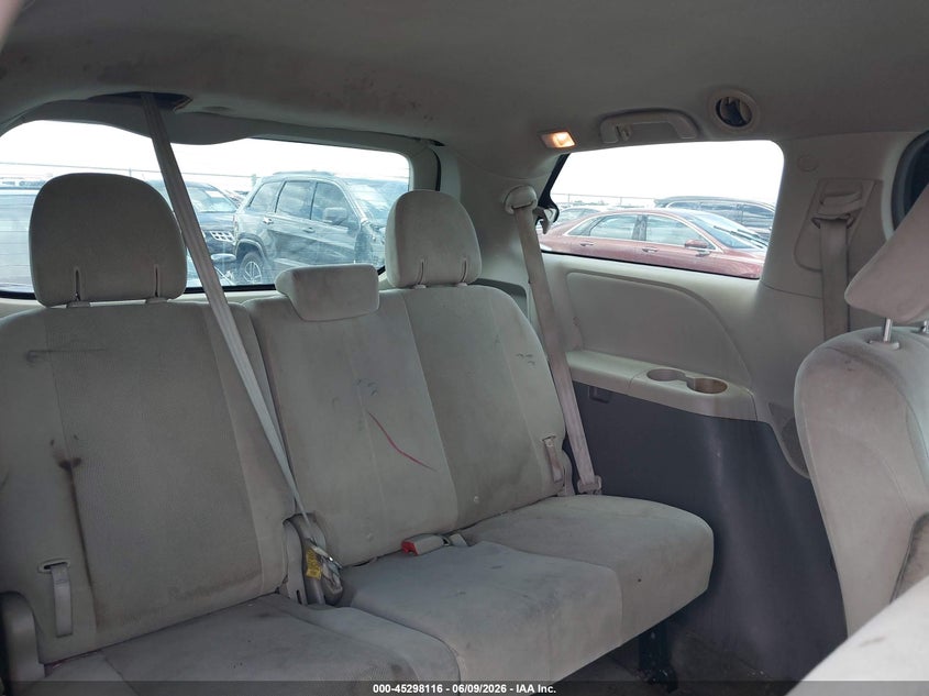 2011 Toyota Sienna VIN 5TDZK3DC8BS132740 IAAI salvage auction — REPOSSESSION, Nrc Lienholder Repossession Paperwork (Texas), sold $1,575 on 2026-07-24 (photo 8)