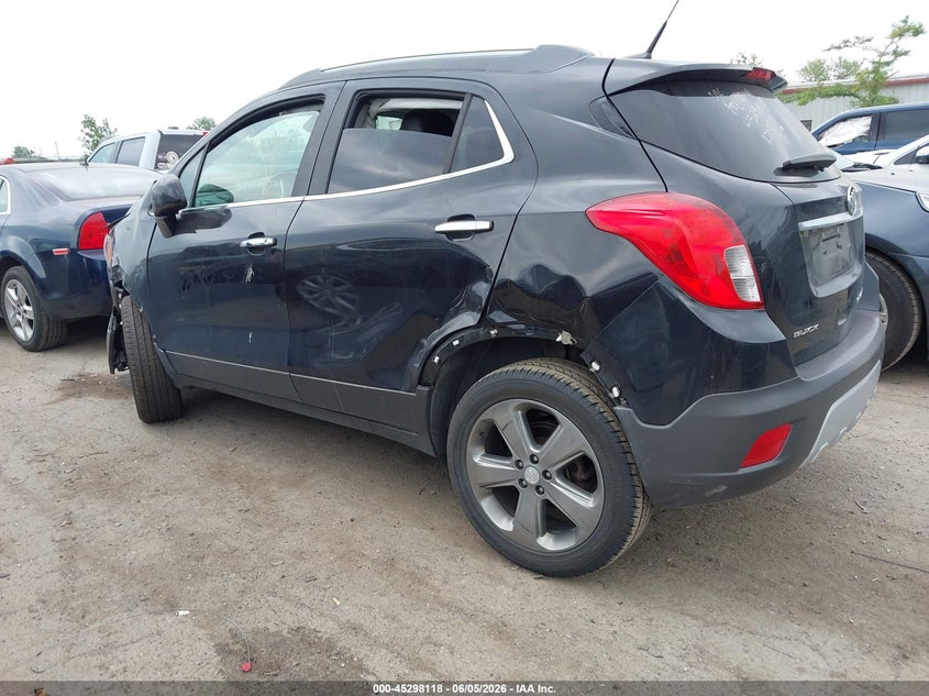 2013 Buick Encore VIN KL4CJGSB2DB180829 IAAI salvage auction — FRONT END, Salvage Title, sold $375 on 2026-07-23 (photo 3)