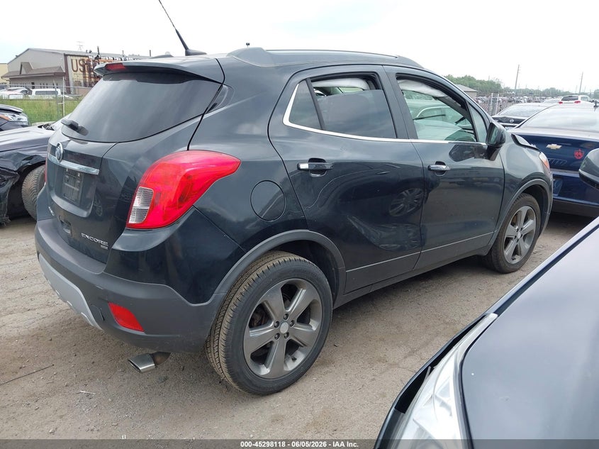 2013 Buick Encore VIN KL4CJGSB2DB180829 IAAI salvage auction — FRONT END, Salvage Title, sold $375 on 2026-07-23 (photo 4)
