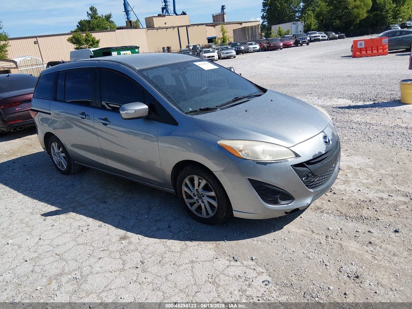 2013 Mazda 5 VIN JM1CW2BL2D0146310 IAAI salvage auction — FRONT END, Salvage Title, sold $325 on 2026-07-29 (photo 1)