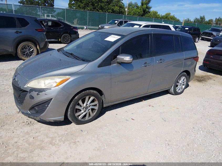2013 Mazda 5 VIN JM1CW2BL2D0146310 IAAI salvage auction — FRONT END, Salvage Title, sold $325 on 2026-07-29 (photo 2)
