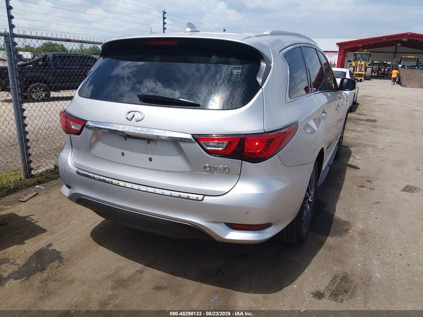 2017 Infiniti Qx60 VIN 5N1DL0MNXHC549502 IAAI salvage auction — FRONT END, Salvage Title, sold $7,200 on 2026-08-17 (photo 4)