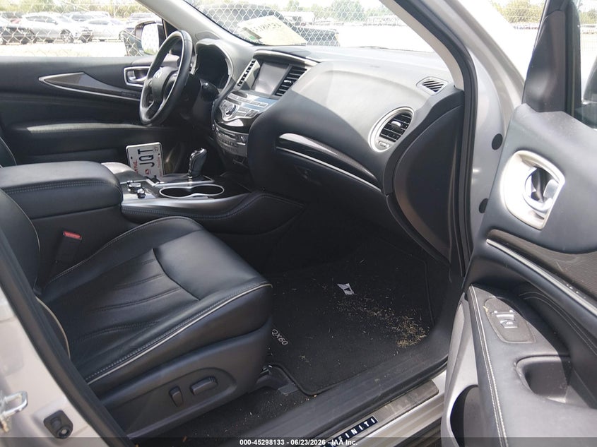 2017 Infiniti Qx60 VIN 5N1DL0MNXHC549502 IAAI salvage auction — FRONT END, Salvage Title, sold $7,200 on 2026-08-17 (photo 5)