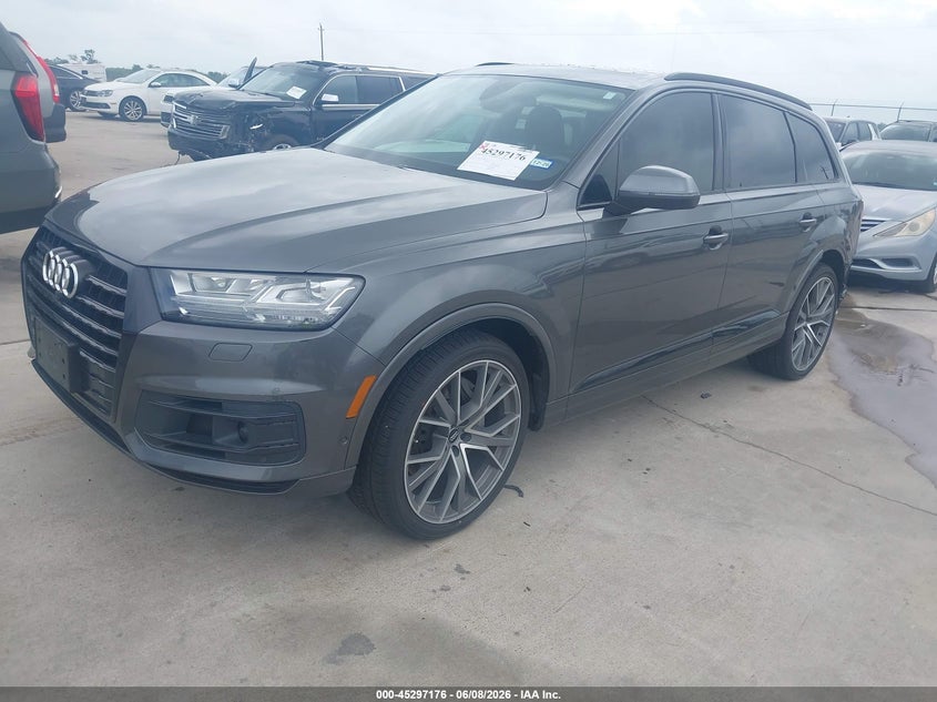 2019 Audi Q7 VIN WA1VAAF7XKD015141 IAAI salvage auction — REAR END, Original (Texas), sold $13,200 on 2026-07-31 (photo 2)