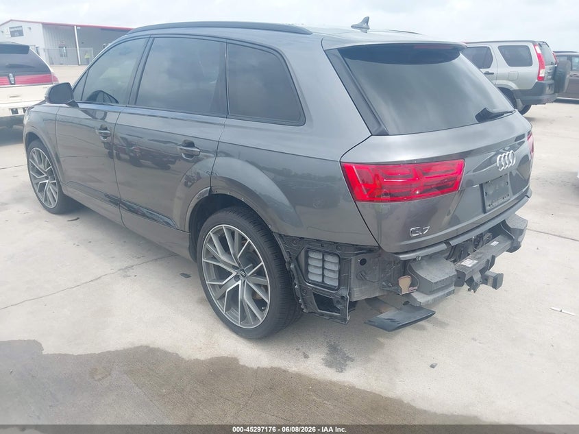 2019 Audi Q7 VIN WA1VAAF7XKD015141 IAAI salvage auction — REAR END, Original (Texas), sold $13,200 on 2026-07-31 (photo 3)