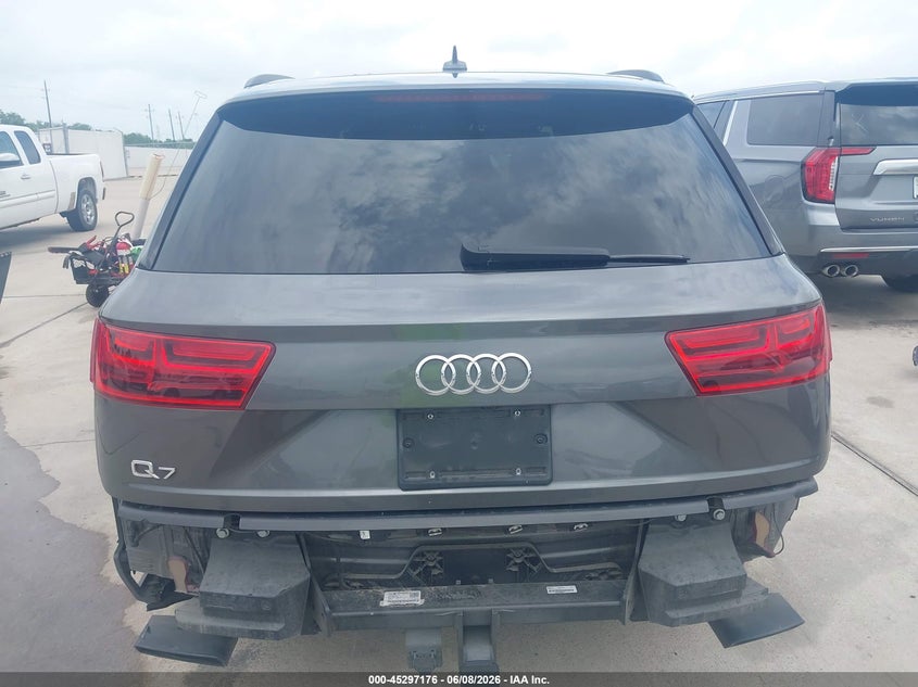 2019 Audi Q7 VIN WA1VAAF7XKD015141 IAAI salvage auction — REAR END, Original (Texas), sold $13,200 on 2026-07-31 (photo 6)