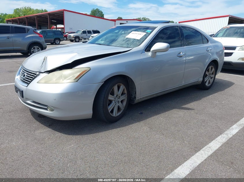 2009 Lexus Es 350 VIN JTHBJ46G492311061 IAAI salvage auction — FRONT END, Clear (Tennessee), sold $675 on 2026-07-07 (photo 2)