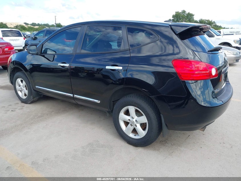 2013 Nissan Rogue sport VIN JN8AS5MT7DW042317 IAAI salvage auction — NORMAL WEAR, Clear (Texas), sold $675 on 2026-07-16 (photo 3)