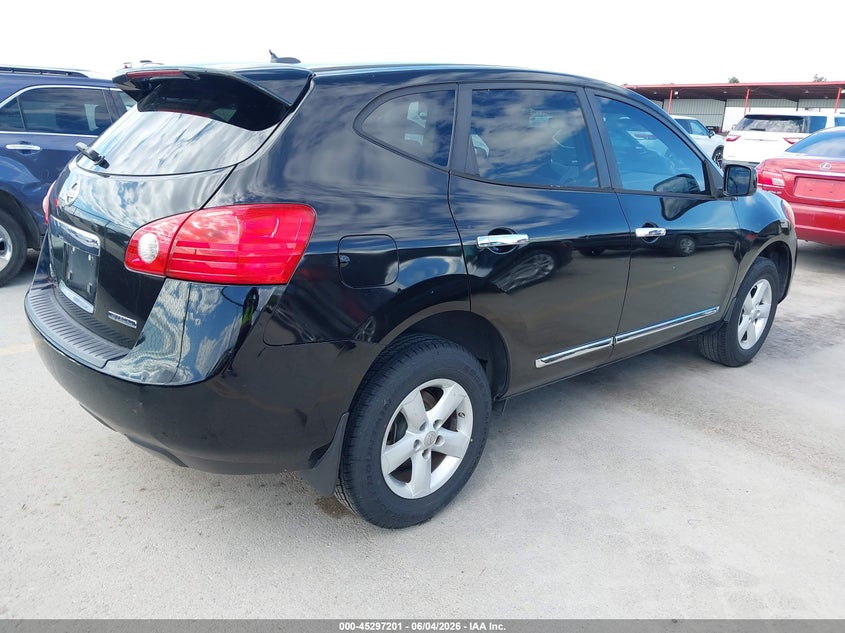 2013 Nissan Rogue sport VIN JN8AS5MT7DW042317 IAAI salvage auction — NORMAL WEAR, Clear (Texas), sold $675 on 2026-07-16 (photo 4)