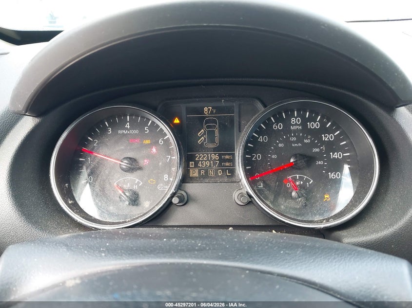 2013 Nissan Rogue sport VIN JN8AS5MT7DW042317 IAAI salvage auction — NORMAL WEAR, Clear (Texas), sold $675 on 2026-07-16 (photo 7)