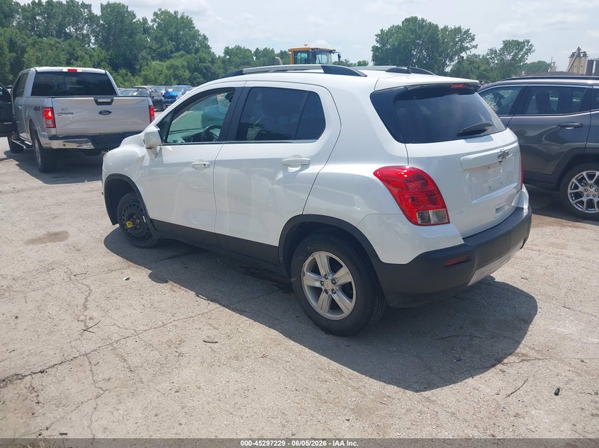 2015 Chevrolet Trax VIN KL7CJLSB8FB230048 IAAI salvage auction — LEFT FRONT, Salvage Title, sold $950 on 2026-07-08 (photo 3)
