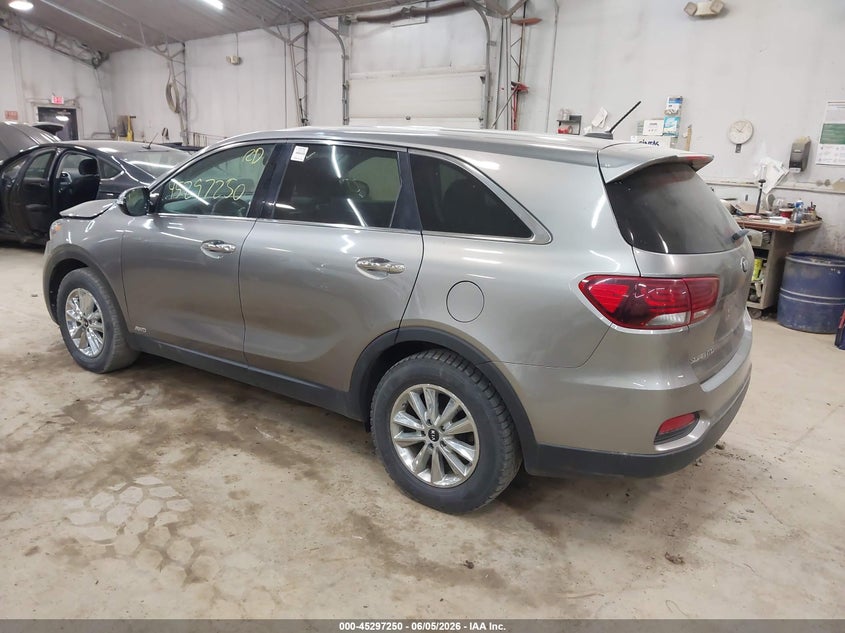 2019 Kia Sorento VIN 5XYPGDA57KG482345 IAAI salvage auction — FRONT END, Salvage (Texas), sold $25 on 2026-07-30 (photo 3)