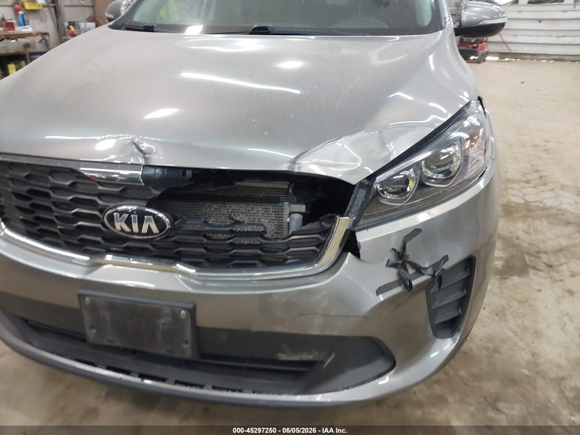 2019 Kia Sorento VIN 5XYPGDA57KG482345 IAAI salvage auction — FRONT END, Salvage (Texas), sold $25 on 2026-07-30 (photo 6)
