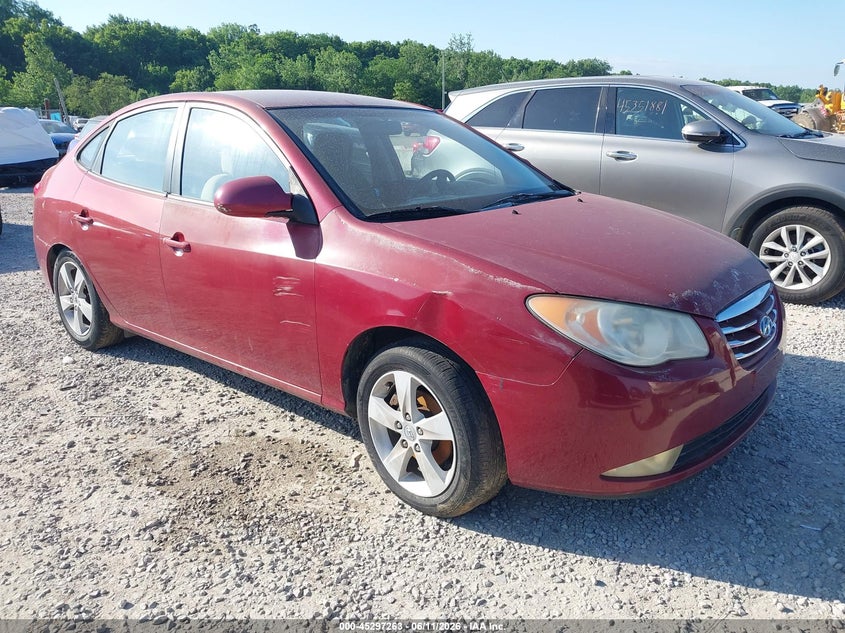 2010 Hyundai Elantra VIN KMHDU4AD2AU835005 IAAI salvage auction — REAR END, Salvage (Ohio), sold $375 on 2026-07-08 (photo 1)