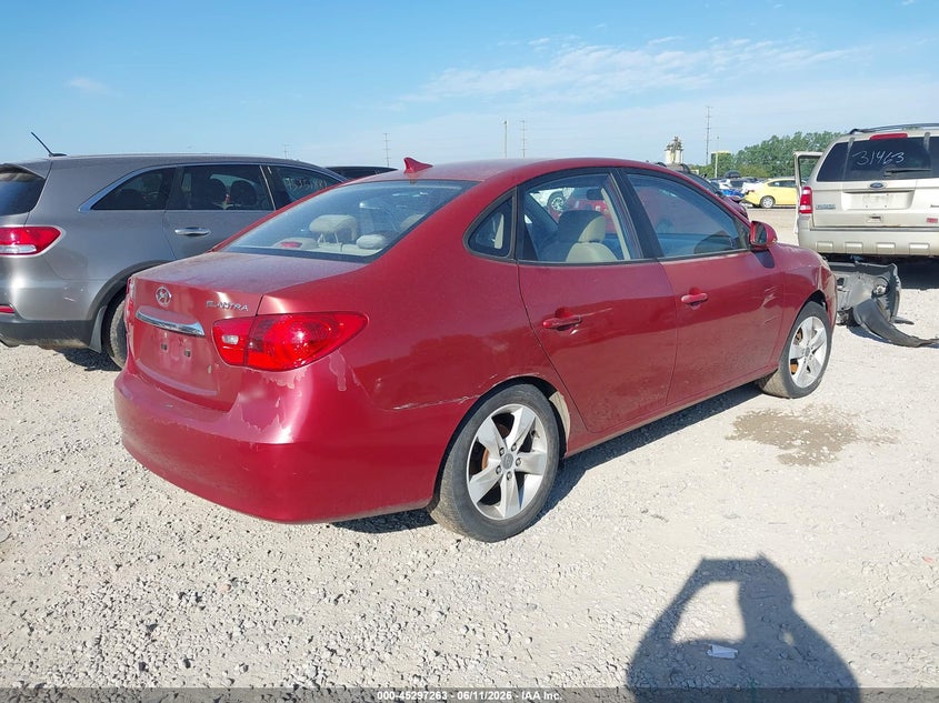 2010 Hyundai Elantra VIN KMHDU4AD2AU835005 IAAI salvage auction — REAR END, Salvage (Ohio), sold $375 on 2026-07-08 (photo 4)