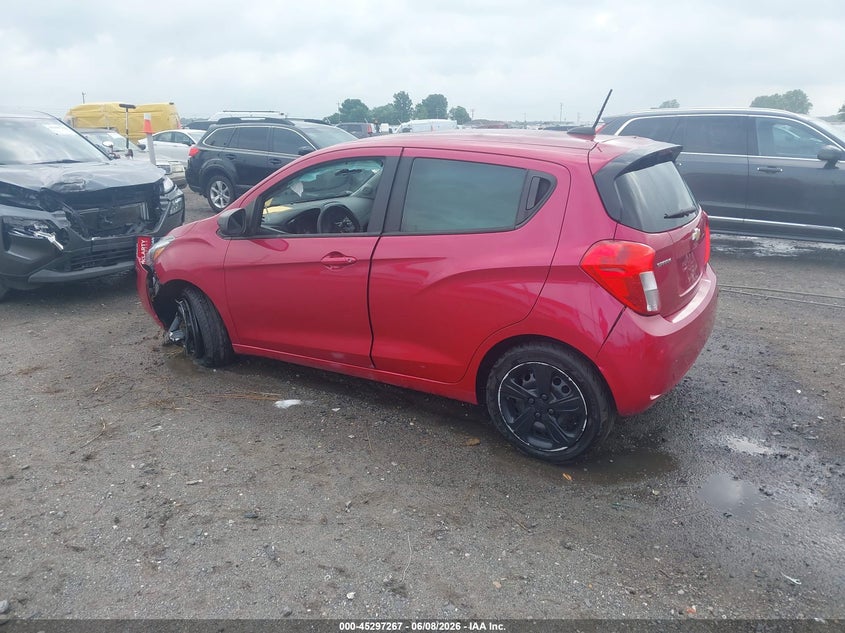 2020 Chevrolet Spark VIN KL8CB6SA9LC455750 IAAI salvage auction — FRONT END, Salvage (Arkansas), sold $425 on 2026-07-22 (photo 3)