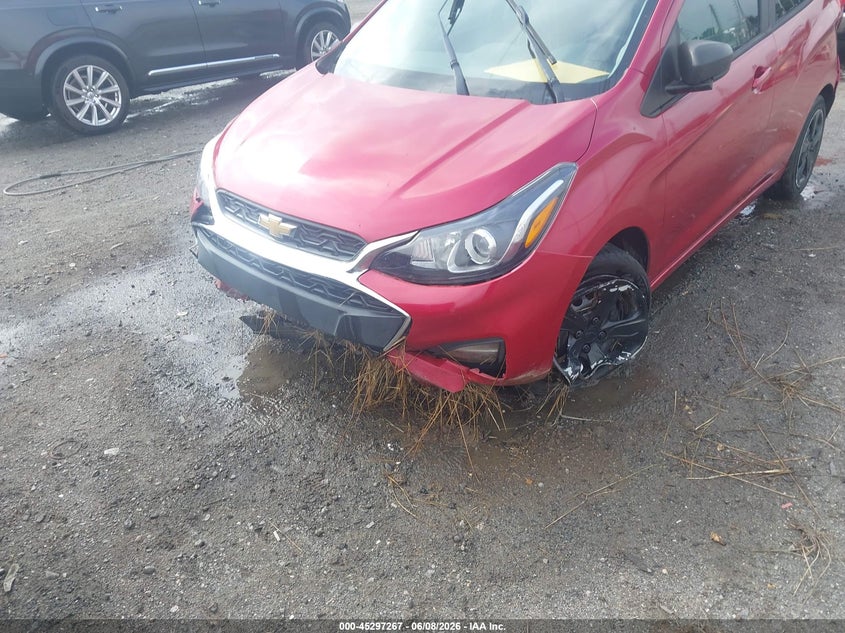 2020 Chevrolet Spark VIN KL8CB6SA9LC455750 IAAI salvage auction — FRONT END, Salvage (Arkansas), sold $425 on 2026-07-22 (photo 6)