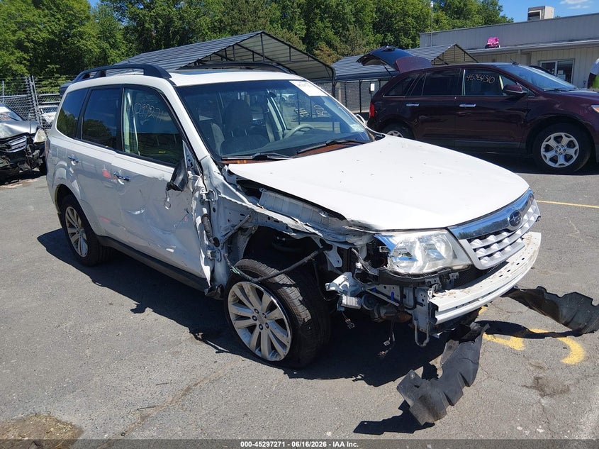 2011 Subaru Forester VIN JF2SHADC1BH747382 IAAI salvage auction — FRONT END, Mv-907A (New York), sold $750 on 2026-07-16 (photo 1)