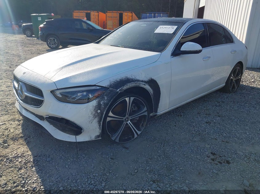 2023 Mercedes-benz C-klasse VIN W1KAF4GB0PR125108 IAAI salvage auction — FRONT END, Salvage Title, sold $16,600 on 2026-07-19 (photo 2)