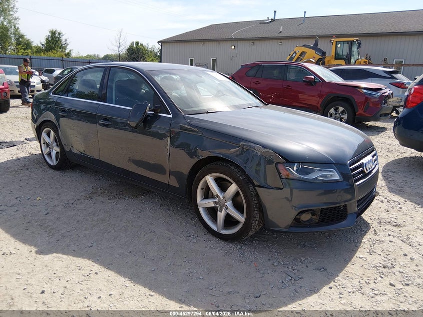 2011 Audi A4 VIN WAUFFAFL5BN047737 IAAI salvage auction — RIGHT SIDE, Salvage (Ohio), sold $950 on 2026-07-08 (photo 1)