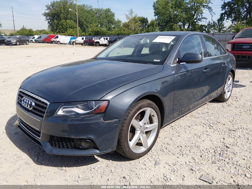 2011 Audi A4 VIN WAUFFAFL5BN047737 IAAI salvage auction — RIGHT SIDE, Salvage (Ohio), sold $950 on 2026-07-08 (photo 2)