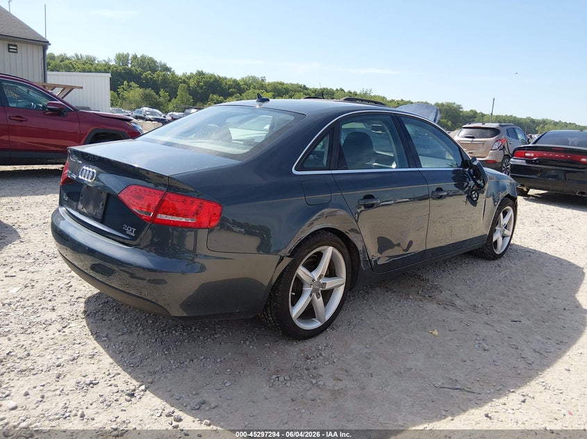 2011 Audi A4 VIN WAUFFAFL5BN047737 IAAI salvage auction — RIGHT SIDE, Salvage (Ohio), sold $950 on 2026-07-08 (photo 4)