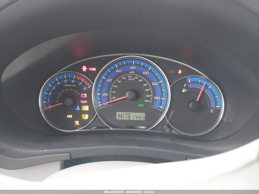 2009 Subaru Forester VIN JF2SH64679H744052 IAAI salvage auction — NORMAL WEAR, Original (Texas), sold $275 on 2026-07-07 (photo 7)