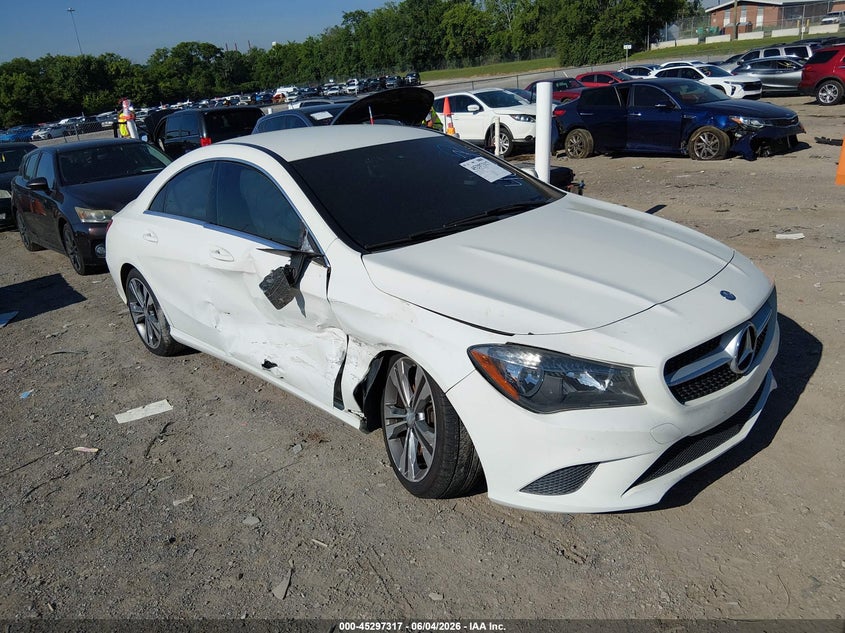 2015 Mercedes-benz Cla-klasse VIN WDDSJ4EB6FN214807 IAAI salvage auction — RIGHT SIDE, Salvage Title, sold $2,800 on 2026-07-09 (photo 1)